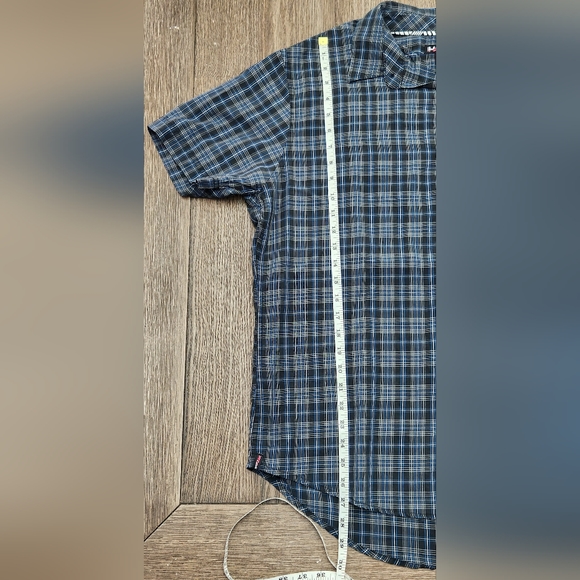 Tony Hawk Men's Plaid Skateboard 🛹  Button-up T Shirt 👕 Size XXL - Picture 5 of 10